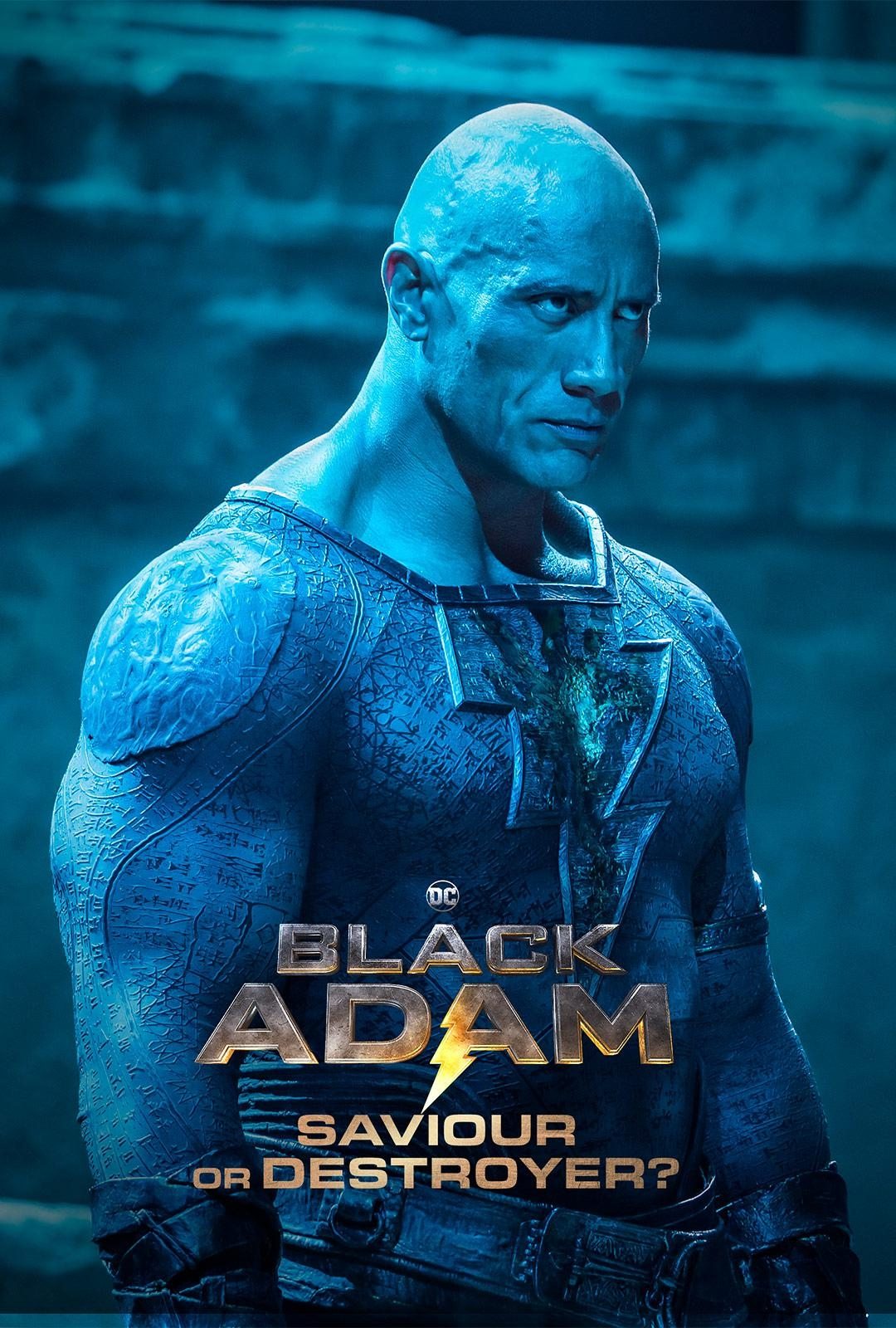 Постер Black Adam: Saviour or Destroyer?